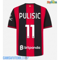Camisa de time de futebol AC Milan Christian Pulisic #11 Replicas 1º Equipamento 2026-27 Manga Curta